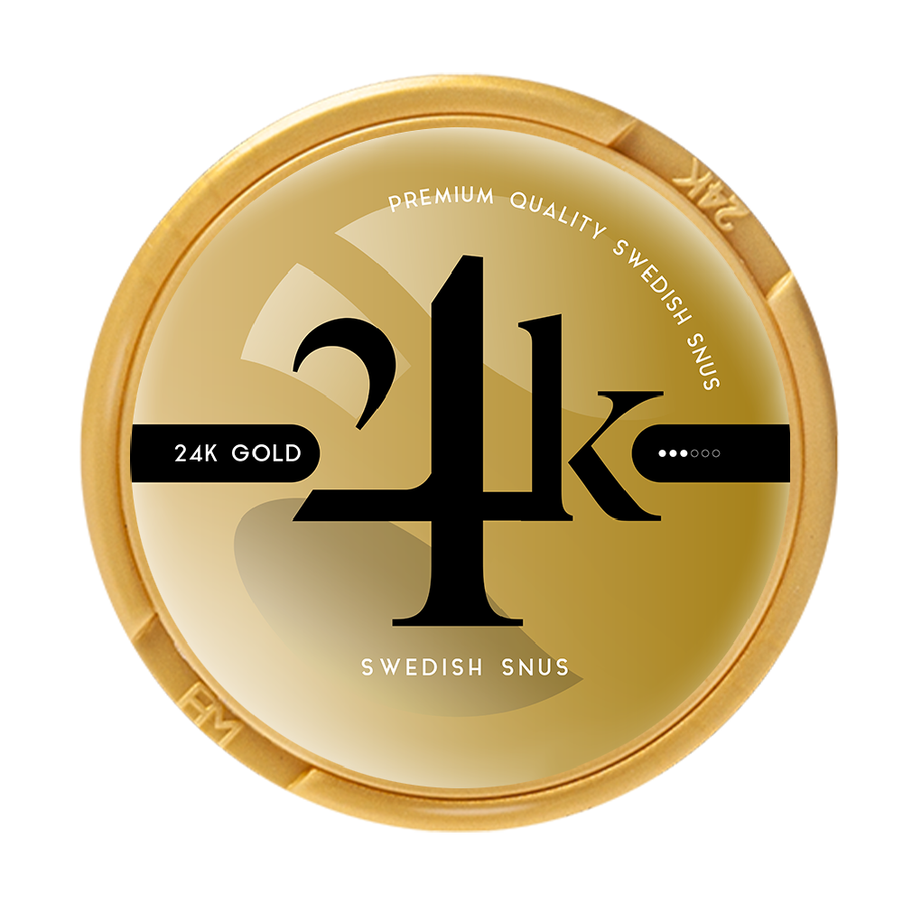 24k gold snus